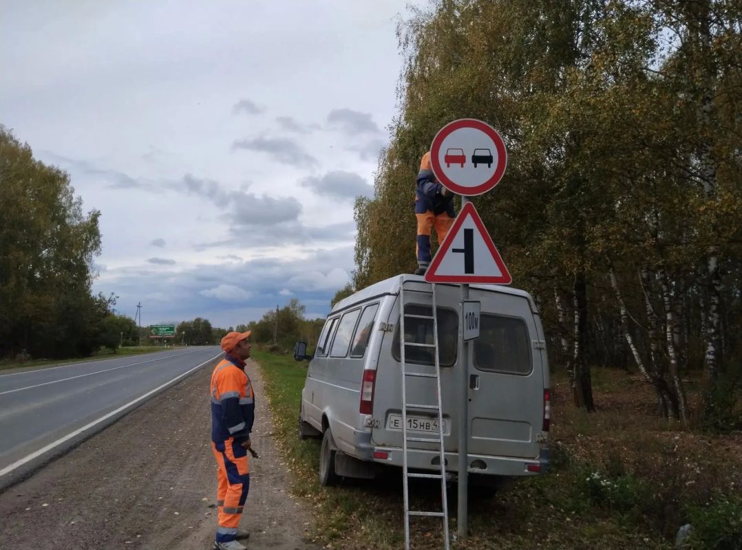 «Вятавтодор» в режиме осеннего техобслуживания «Вятавтодор» в режиме осеннего техобслуживания