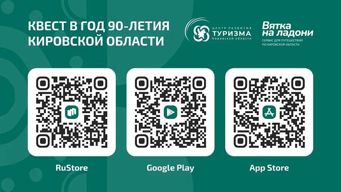 Восемь кировчан прошли 133 точки квеста "Вятка на ладони"