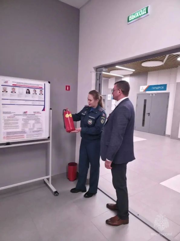 Пожарная безопасность выборов обеспечена Пожарная безопасность выборов обеспечена
