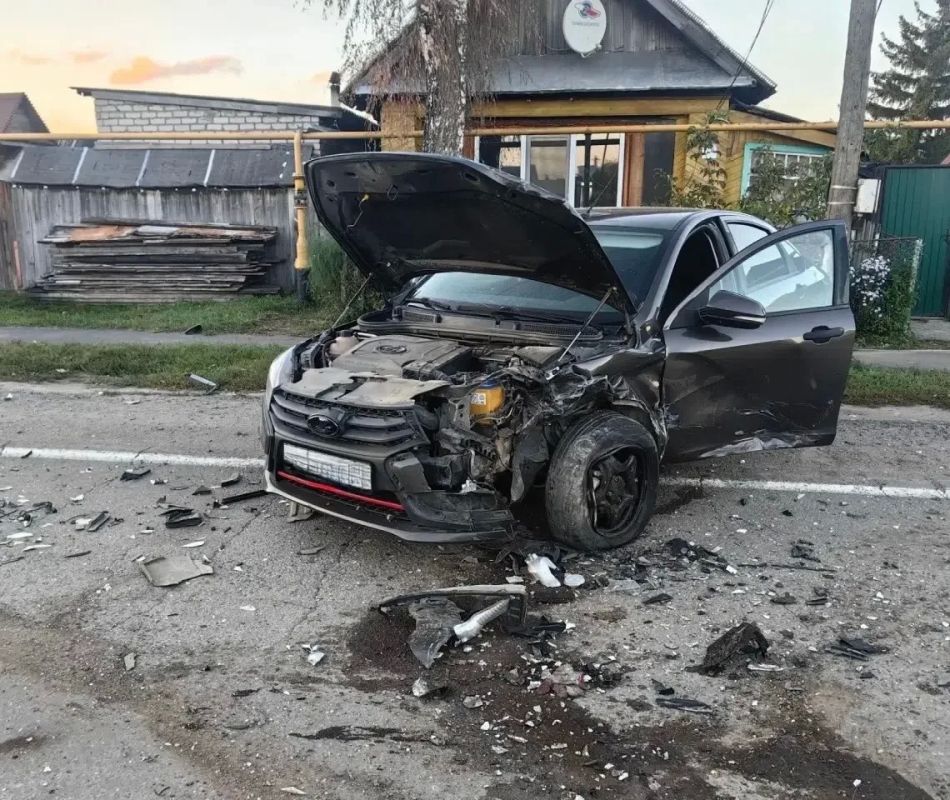 В Вятскополянском районе в ДТП пострадали два водителя