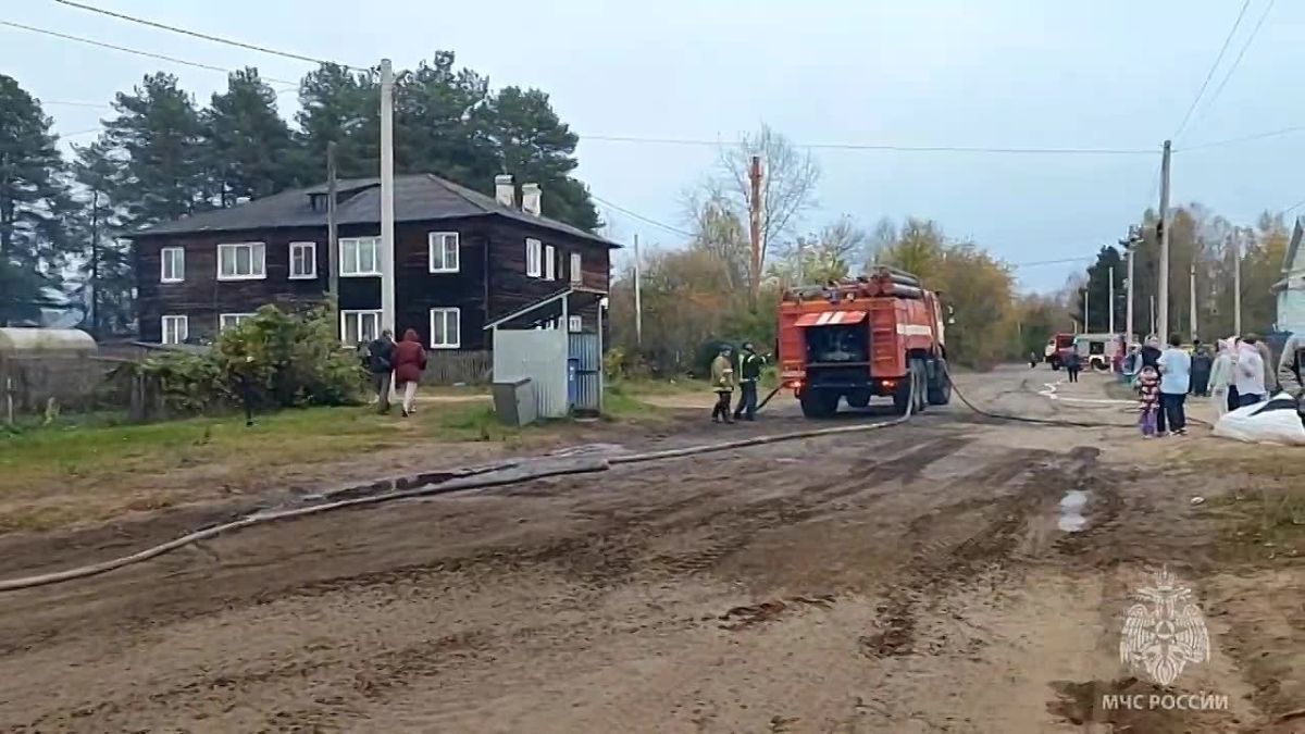 В пригороде Кирова ликвидирован пожар