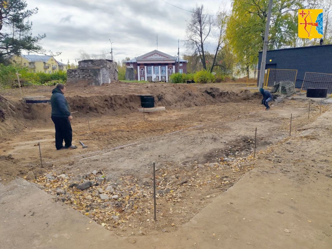 В Кирово-Чепецке недалеко от дворца культуры «Дружба» началось строительство новой автостанции модульного типа