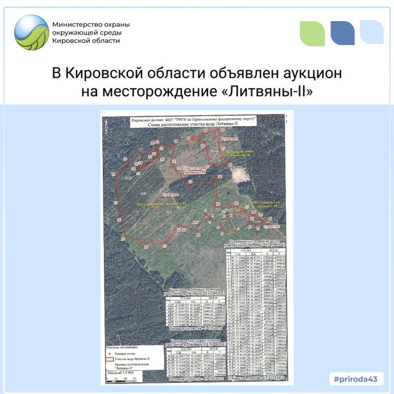 Объявлен аукцион на разработку месторождения ПГС «Литвяны-II»