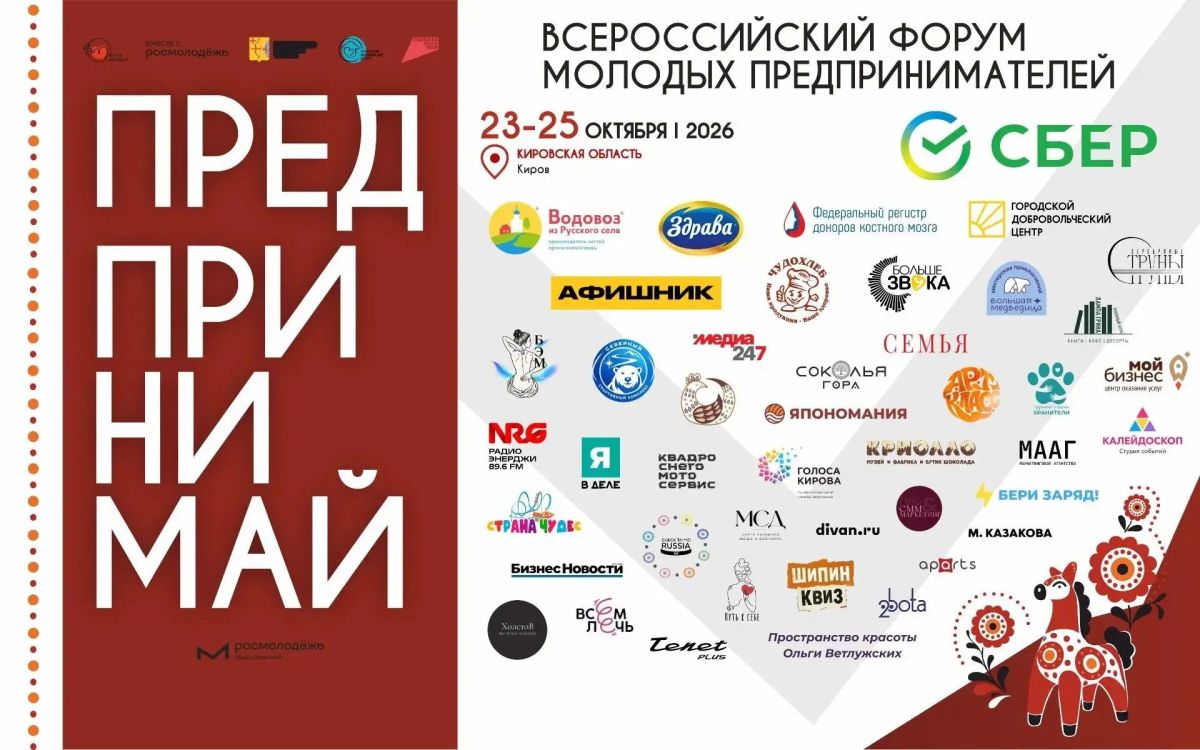 Более 1000 предпринимателей со всей России - в Кирове! Более 1000 предпринимателей со всей России - в Кирове!