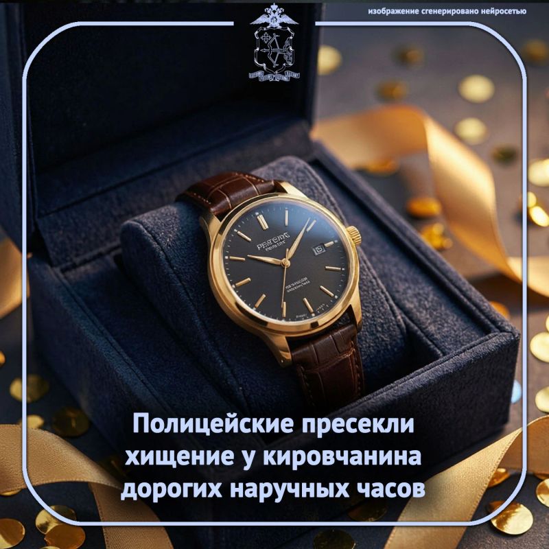 Студент одного из кировских вузов опубликовал в Сети объявление о продаже наручных часов люксового бренда за 500 тысяч рублей
