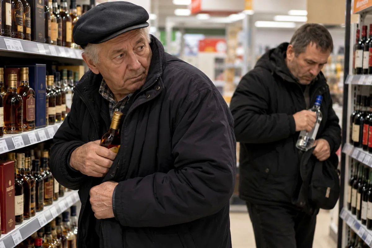 В Кирове сотрудники Росгвардии задержали двух мужчин, которых подозревают в попытке кражи алкоголя из продуктовых магазинов