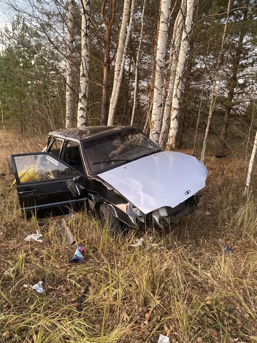 В Котельничском районе перевернулась легковушка