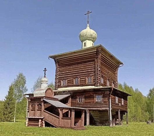 В Опаринском районе ремонтируют старинную церковь, которой более трехсот лет